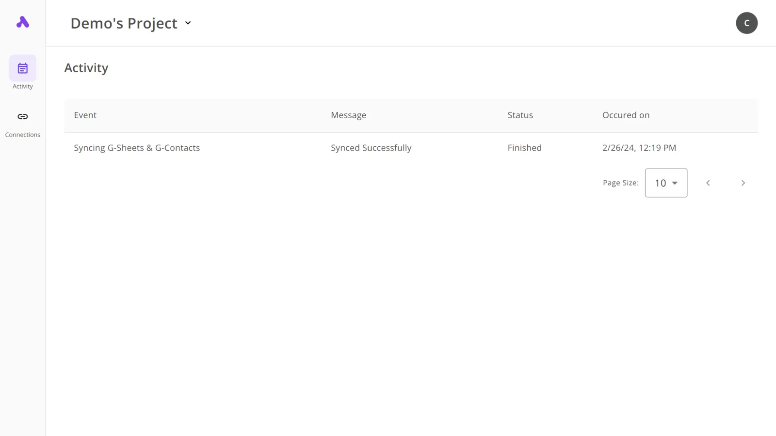 Activepieces 流程执行完成界面