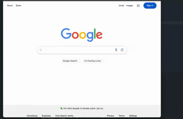 Stagehand Google 搜索演示