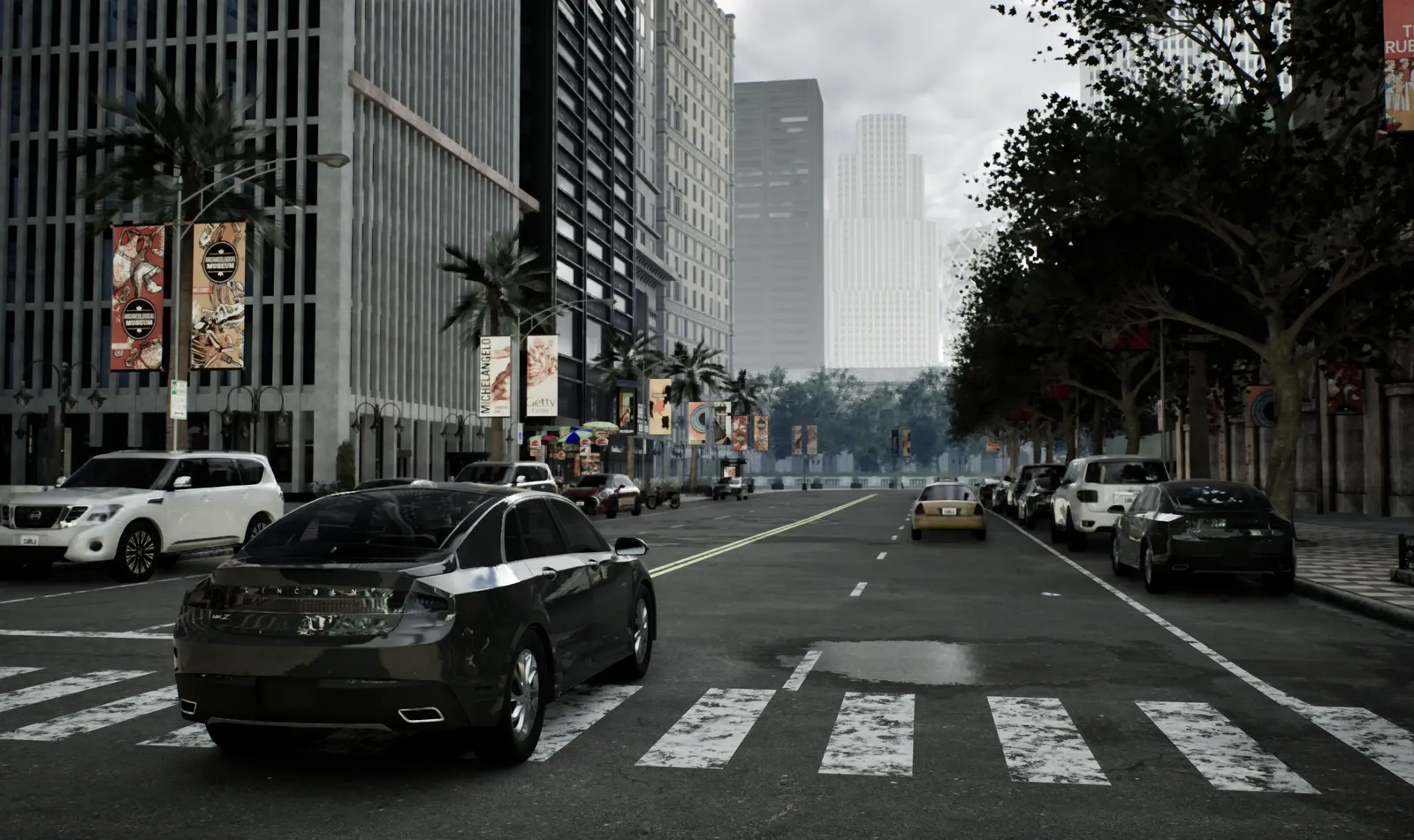 CARLA Unreal Engine 5 城市场景
