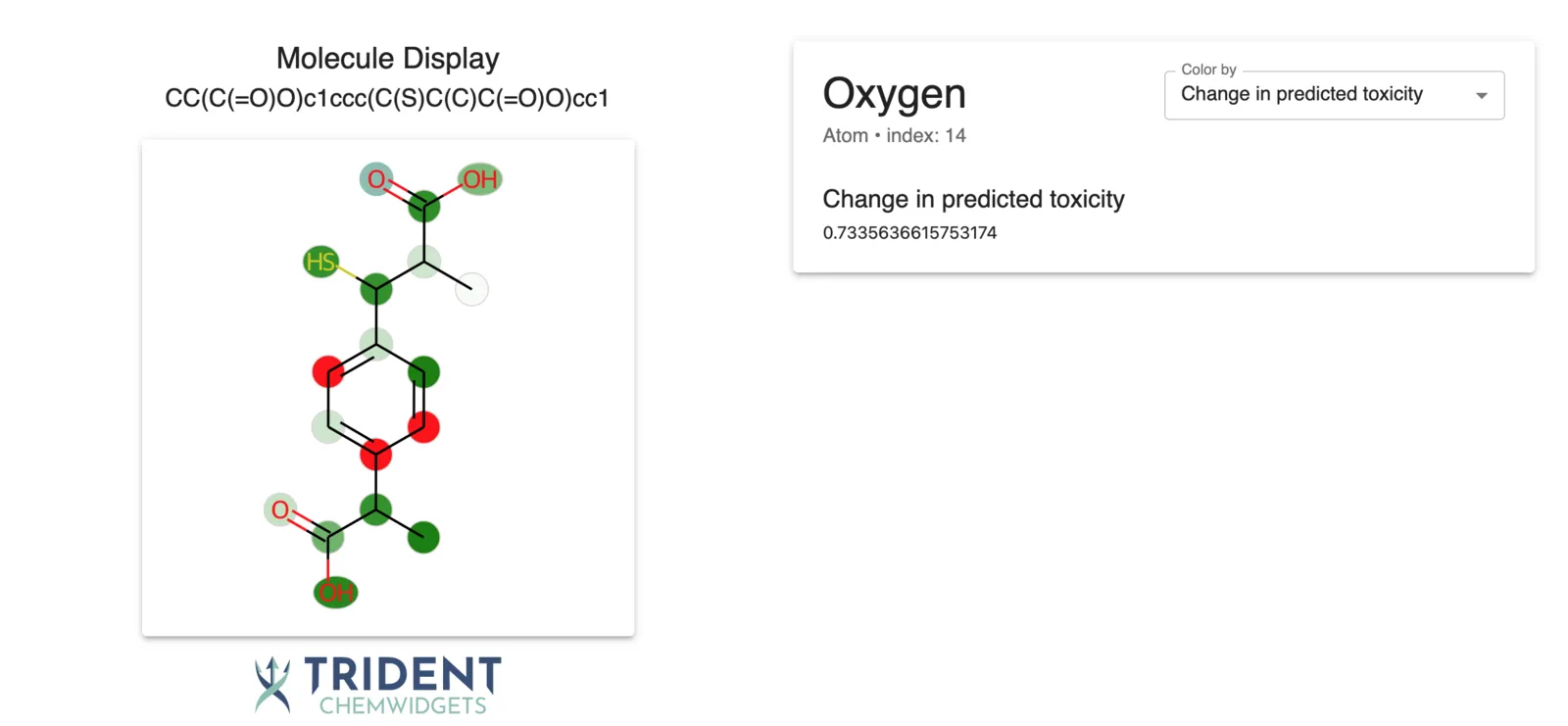 DeepChem 交互式分子组件