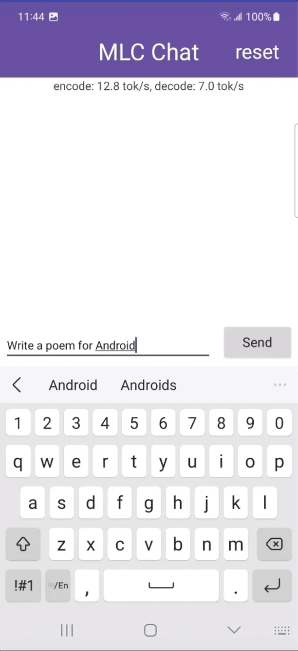MLC LLM Android 端运行演示