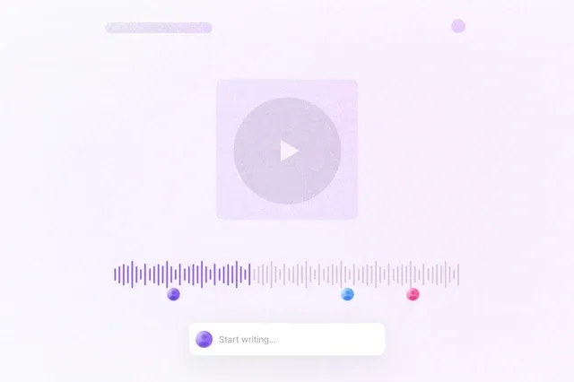 SurfSense 音频评论功能界面