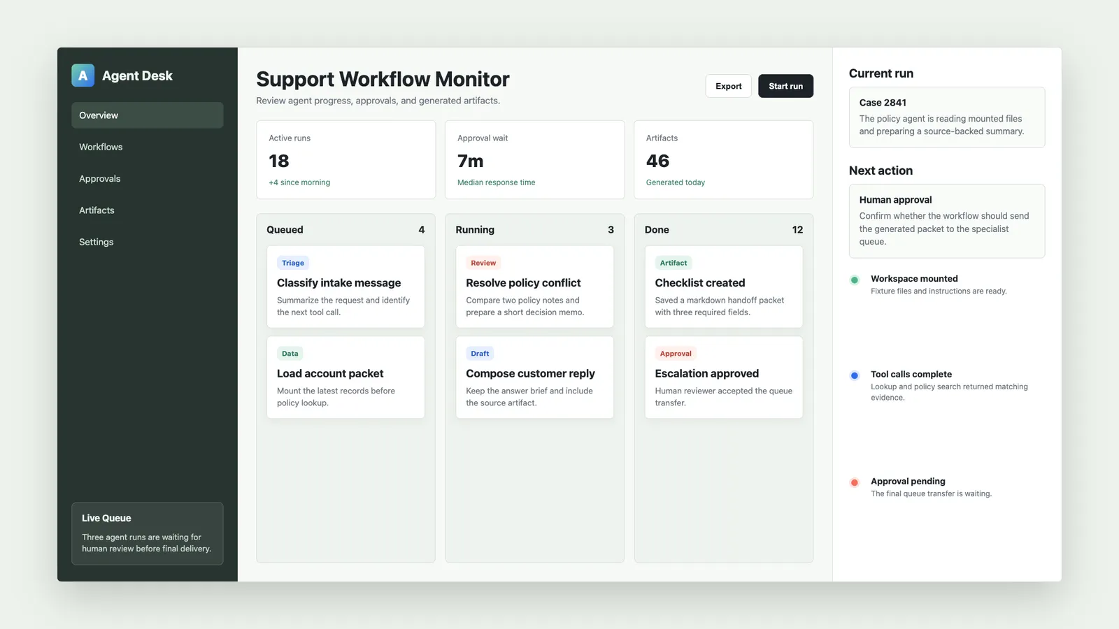 OpenAI Agents SDK 视觉网站克隆示例页面