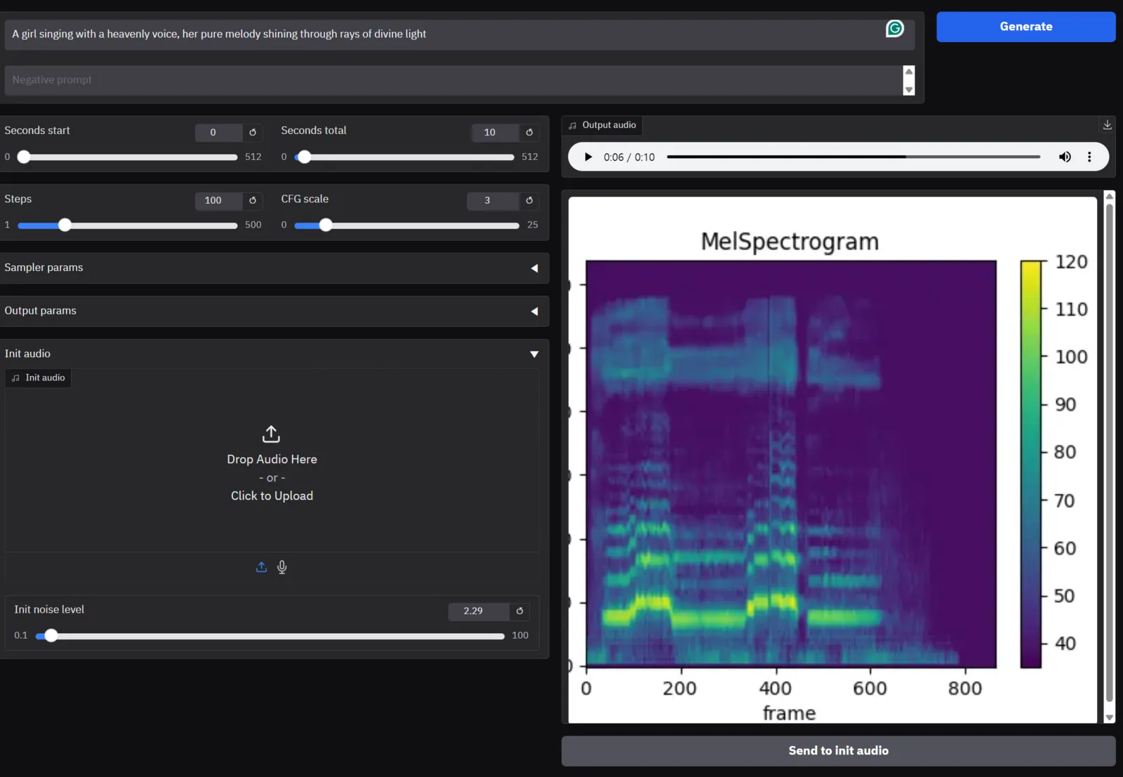 Stable Audio Tools Gradio 生成结果
