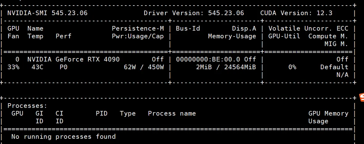 faster-whisper GPU 运行环境终端