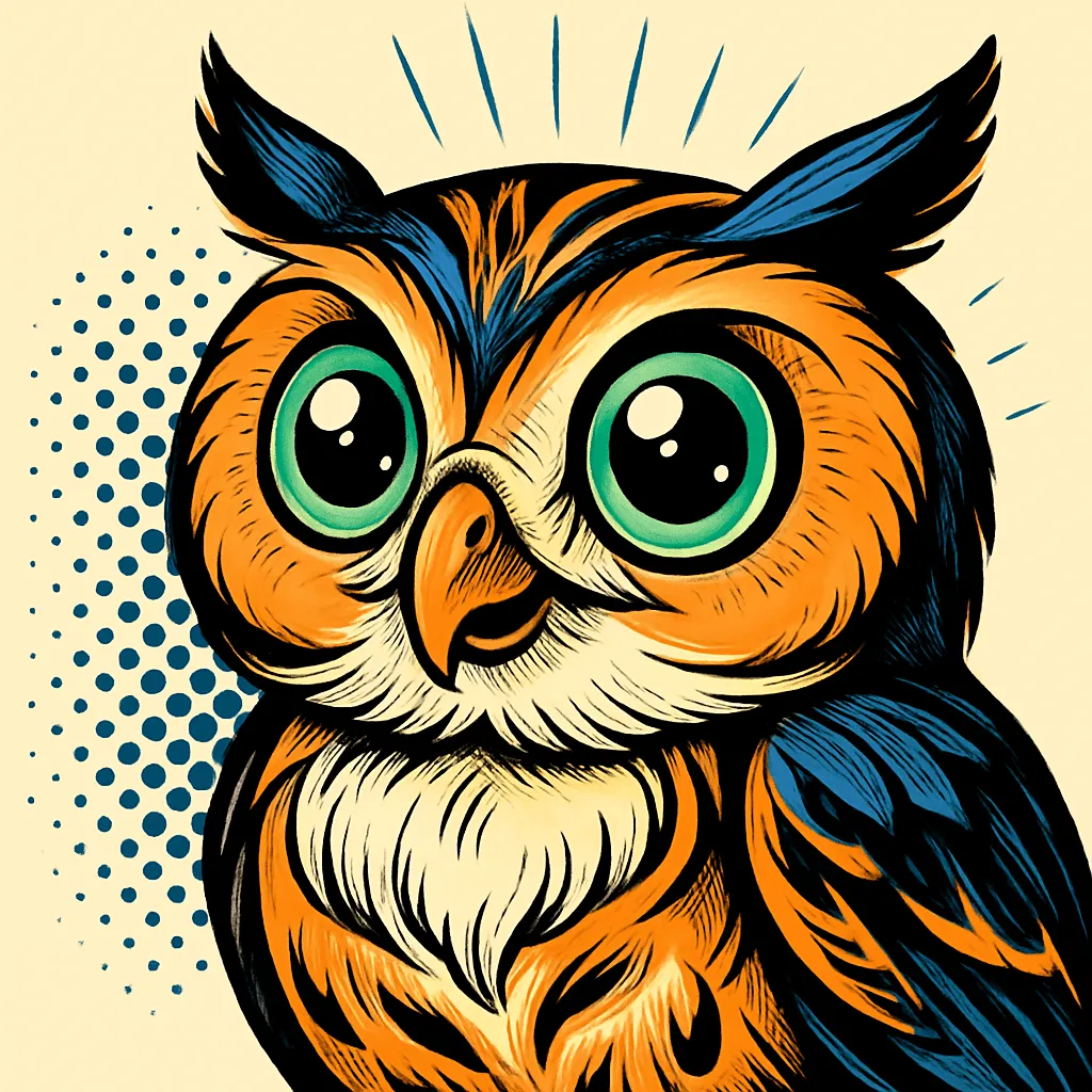Vercel AI SDK 漫画猫头鹰生成示例
